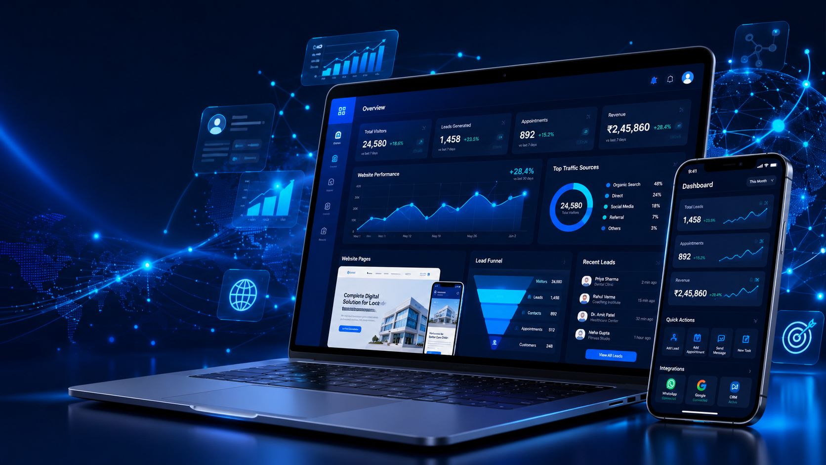 CatWebs Website Development